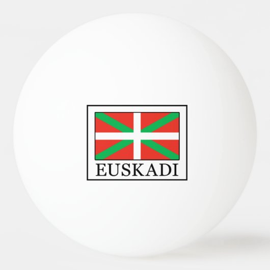 Euskadi Tischtennisball (Vorderseite)