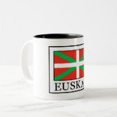 Euskadi Zweifarbige Tasse (Vorderseite Links)