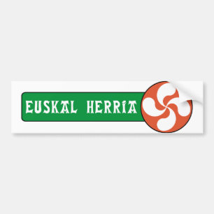 Euskal Herria Aufkleber Autoaufkleber