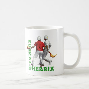 Euskal Herria: Baskisches Sport jai Alai Kaffeetasse
