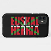 Euskal Herria bildet die baskische Flagge: Case-Mate iPhone Hülle (Rückseite (Horizontal))