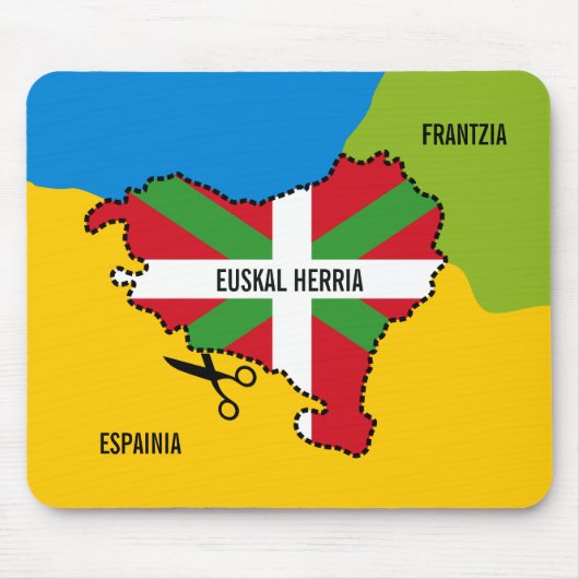 Euskal Herria: Ikurriña eta euskal independentzia, Mousepad (Vorne)
