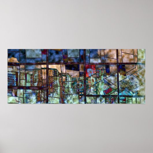 Euskalduna Abstrakt II Poster (Vorne)