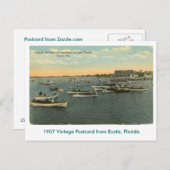 Eustis, FL - Flotte der Schiffe - 1907 Postkarte (Vorne/Hinten)