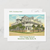 Eustis, FL - Grandview Hotel - 1925 Postkarte (Vorne/Hinten)