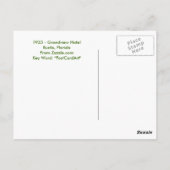 Eustis, FL - Grandview Hotel - 1925 Postkarte (Rückseite)