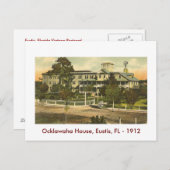 EUSTIS, FL.., Ocklawaha House, 1912 Postkarte (Vorne/Hinten)