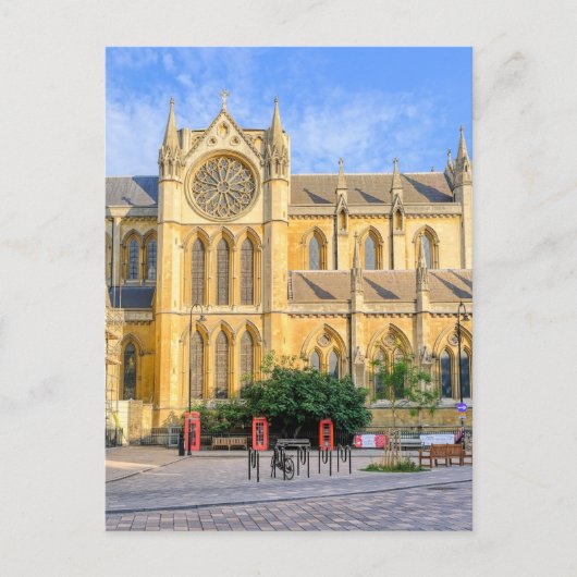 Euston Church, Bloomsbury, London UK Postcard Postkarte (Vorderseite)