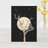 Euulenkarte Karte (Gelbe Blume)