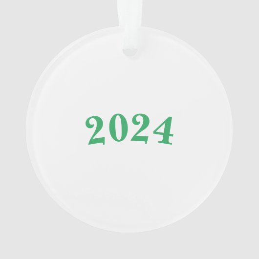 EV mit Fotonen Acrylschmuck Ornament (Rückseite)