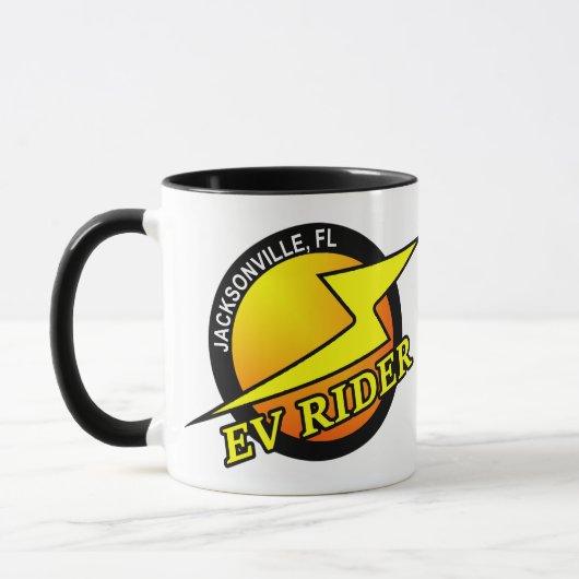 EV Rider Coffee Tasse (Links)