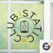 EV Statische Fensterklammer Fensteraufkleber (Zuhause)