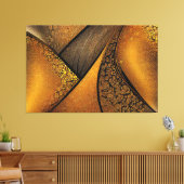 Eva 1 Abstract Design Canvas Print Leinwanddruck (Insitu (Wohnzimmer))