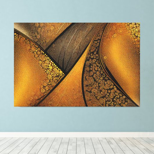Eva 1 Abstract Design Canvas Print Leinwanddruck (Insitu (Holzboden))