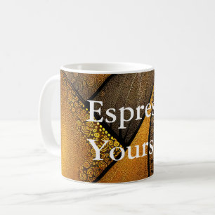Eva 1 Abstract Design Classic Tasse