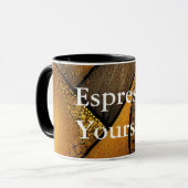 Eva 1 Abstract Design Combo-Tasse Tasse (Vorderseite Links)