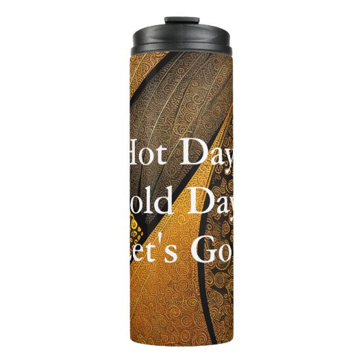 Eva 1 Abstract Design Thermal Tumbler Thermosbecher (Vorderseite)