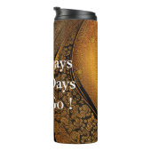 Eva 1 Abstract Design Thermal Tumbler Thermosbecher (Nach rechts gedreht)