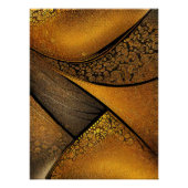 Eva 1 Abstraktes Design-Poster Poster (Vorderseite)