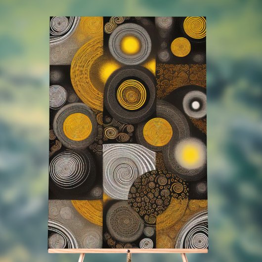 Eva 2 Abstract Design Acrylschild (Neutral)