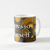 Eva 2 Abstract Design Classic Tasse (VorderseiteRechts)