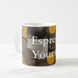 Eva 2 Abstract Design Classic Tasse