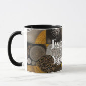Eva 2 Abstract Design Combo-Tasse Tasse (Links)