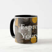 Eva 2 Abstract Design Combo-Tasse Tasse (Vorderseite Links)