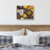 Eva 2 Abstract Design Leinwanddruck (Insitu (Schlafzimmer))