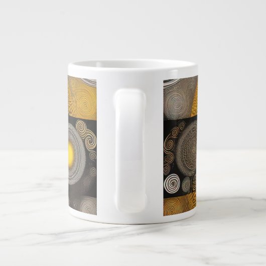 Eva 2 Abstract Design Specialty Tasse (Rückseite)
