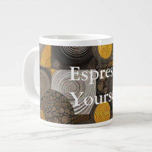 Eva 2 Abstract Design Specialty Tasse