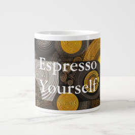 Eva 2 Abstract Design Specialty Tasse