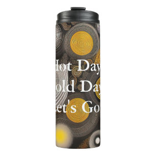 Eva 2 Abstract Design Thermal Tumbler Thermosbecher