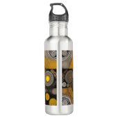 Eva 2 Abstrakte Design Wasserflasche Typ 1 Edelstahlflasche (Rückseite)