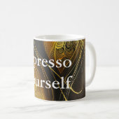 Eva 3 Abstract Design Classic Tasse (VorderseiteRechts)