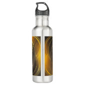 Eva 3 Abstrakte Design Wasserflasche Typ 1 Edelstahlflasche (Rückseite)