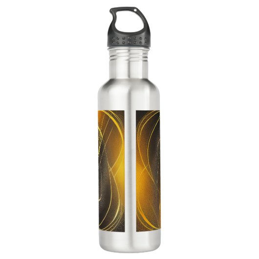 Eva 3 Abstrakte Design Wasserflasche Typ 1 Edelstahlflasche (Rückseite)
