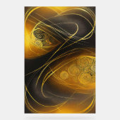 Eva 3 Abstraktes Design Akryllische Beschriftung Acrylschild (Vorderseite)