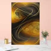 Eva 3 Abstraktes Design Akryllische Beschriftung Acrylschild (Hochzeit)