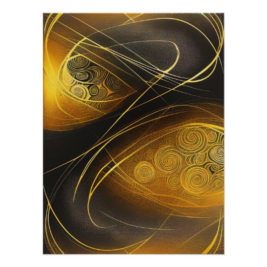 Eva 3 Abstraktes Design-Poster Poster (Vorderseite)