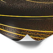 Eva 3 Abstraktes Design-Poster Poster (Ecke)