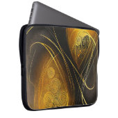 Eva 3 - Laptop-Fall für abstraktes Design Laptopschutzhülle (Vorne Rechts)