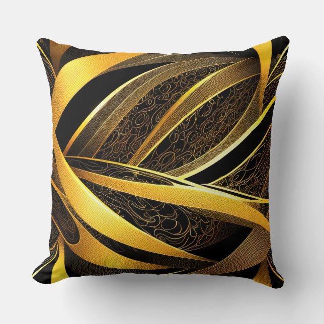 Eva 4 Abstract Design Throw Kissen (Vorderseite)