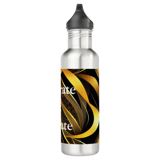 Eva 4 Abstrakte Design Wasserflasche Typ 1 Edelstahlflasche (Rechts)