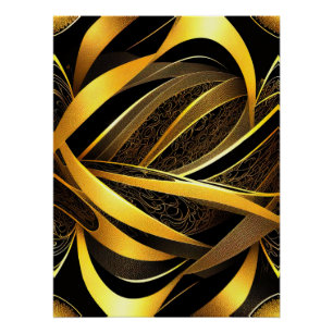 Eva 4 Abstraktes Design-Poster Poster