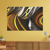 Eva 5 Abstract Design Canvas Print Leinwanddruck (Insitu (Wohnzimmer))