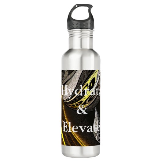 Eva 5 Abstrakte Design Wasserflasche Typ 1 Edelstahlflasche (Vorderseite)