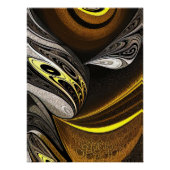 Eva 5 Abstraktes Design-Poster Poster (Vorderseite)