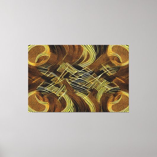Eva 6 Abstract Design Canvas Print Leinwanddruck (Vorderseite)
