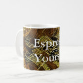 Eva 6 Abstract Design Classic Tasse (Vorderseite Links)